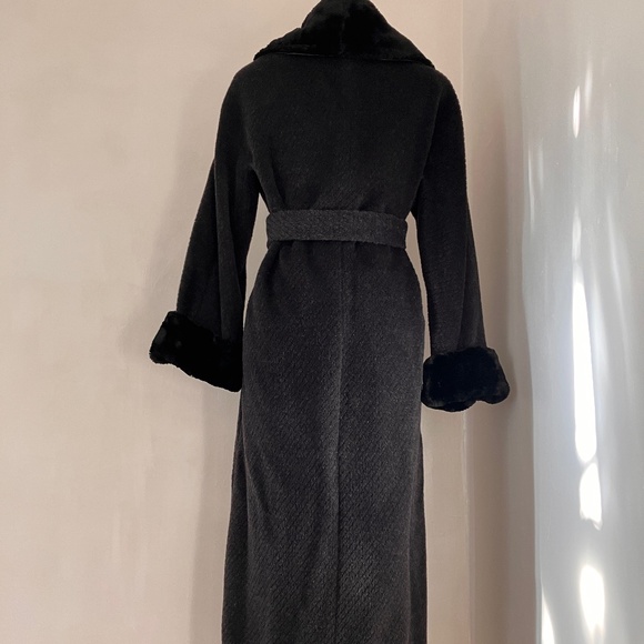 Giuliana Teso Mohair full-length coat - Picture 14 of 16